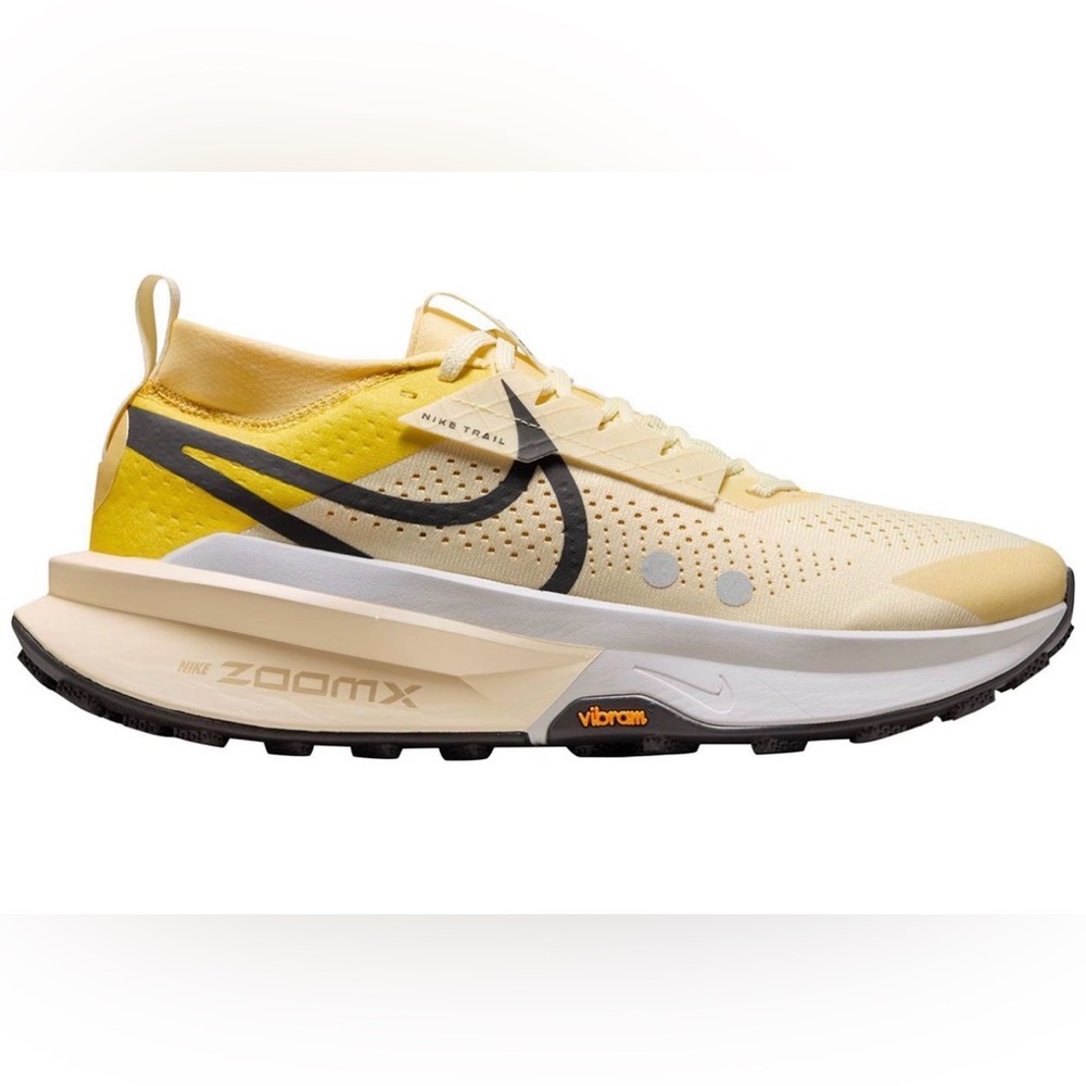 100% Authentic Nike Zegama 2Trail Running Shoe - Yellow/Black